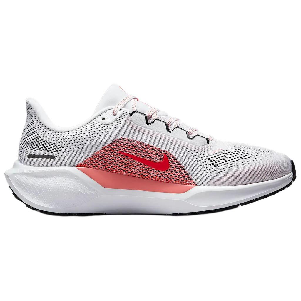 Nike  Air Zoom Pegasus 41 White Magic Ember Women Sneakers Black Bright-Crimson FD2723-109
