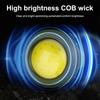 Multi-Functional Edc Portable Lanterns  Mini Keychain Flashlight Home Outdoor Emergency Ultra-Bright Cob Pocket Torch