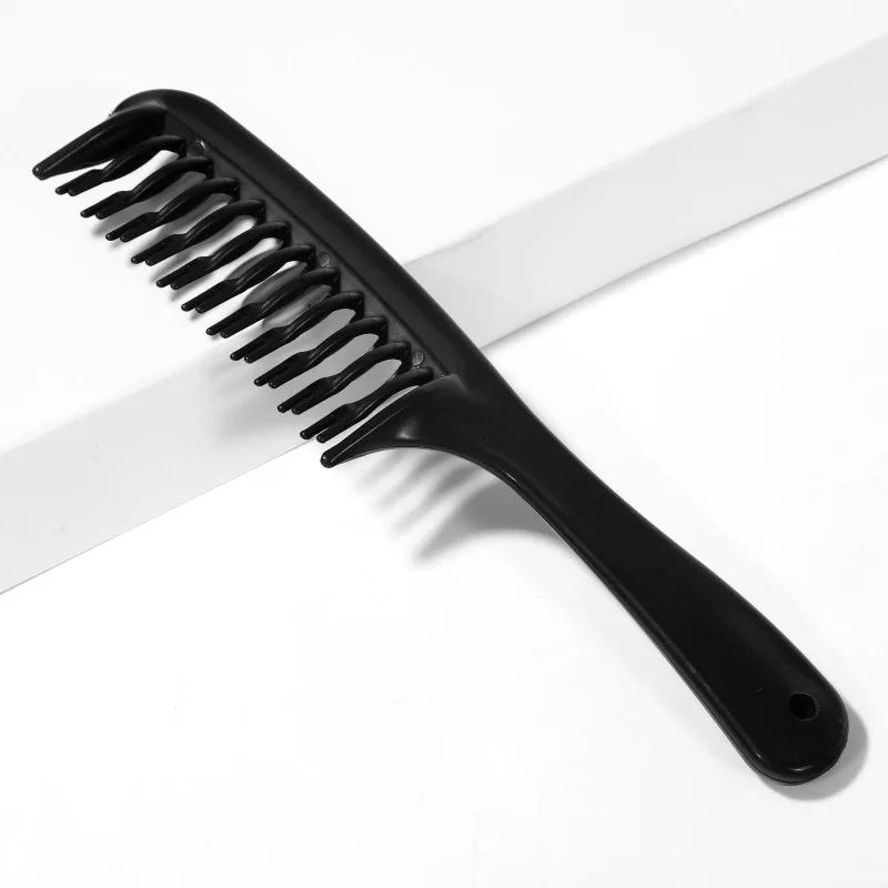 Hairdress Comb Heat Resistant Woman Wet Hook Curly Hair Brushes Pro Salon Dyeing Styling Tools Coarse Wide Spikes Tooth