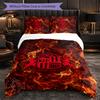 Set Biancheria da Letto a 3 Pezzi Sunderland Football Morbido Set Copripiumino con Federe Set Decorazione Camera da Letto per la Casa