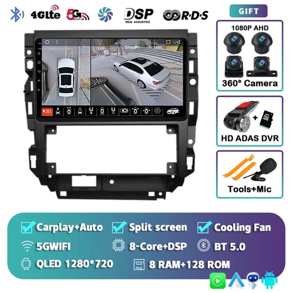 Android 14 Wireless CarPlay Auto Radio For Volkswagen VW Golf 4 IV Jetta MK4 Classics Car Multimedia GPS No 2Din DVD Autoradio