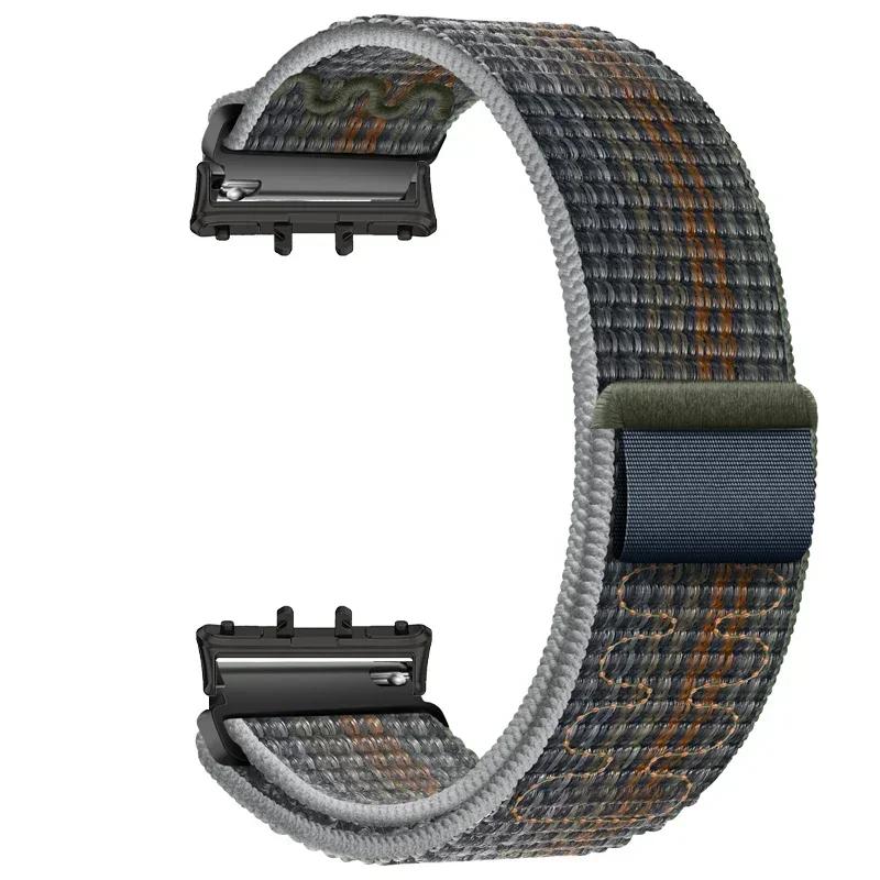 Nylon Loop Strap for Samsung Galaxy Fit 3 Adjustable Elastic Bracelet Watchband for iWatch Samsung Galaxy Fit3 Band Accessories