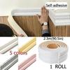 Striscia autoadesiva 3D per decorazione da parete Striscia per cornice in schiuma con carta da parati adesiva per linea di cintura Waterproo