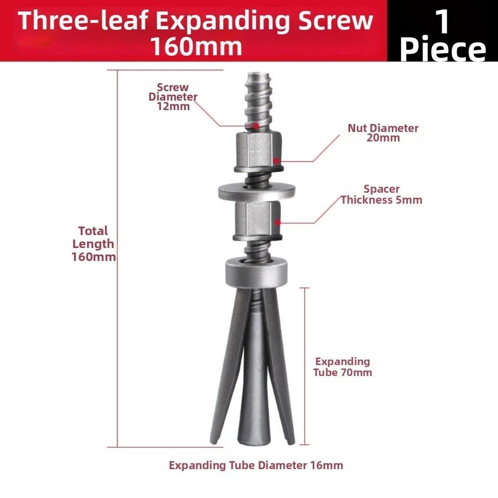 Gifts Portable 160 Mm Anchor Reuse Tool Screws Water Drill Screw Bracket Fixing The Base Adapter Water Drill