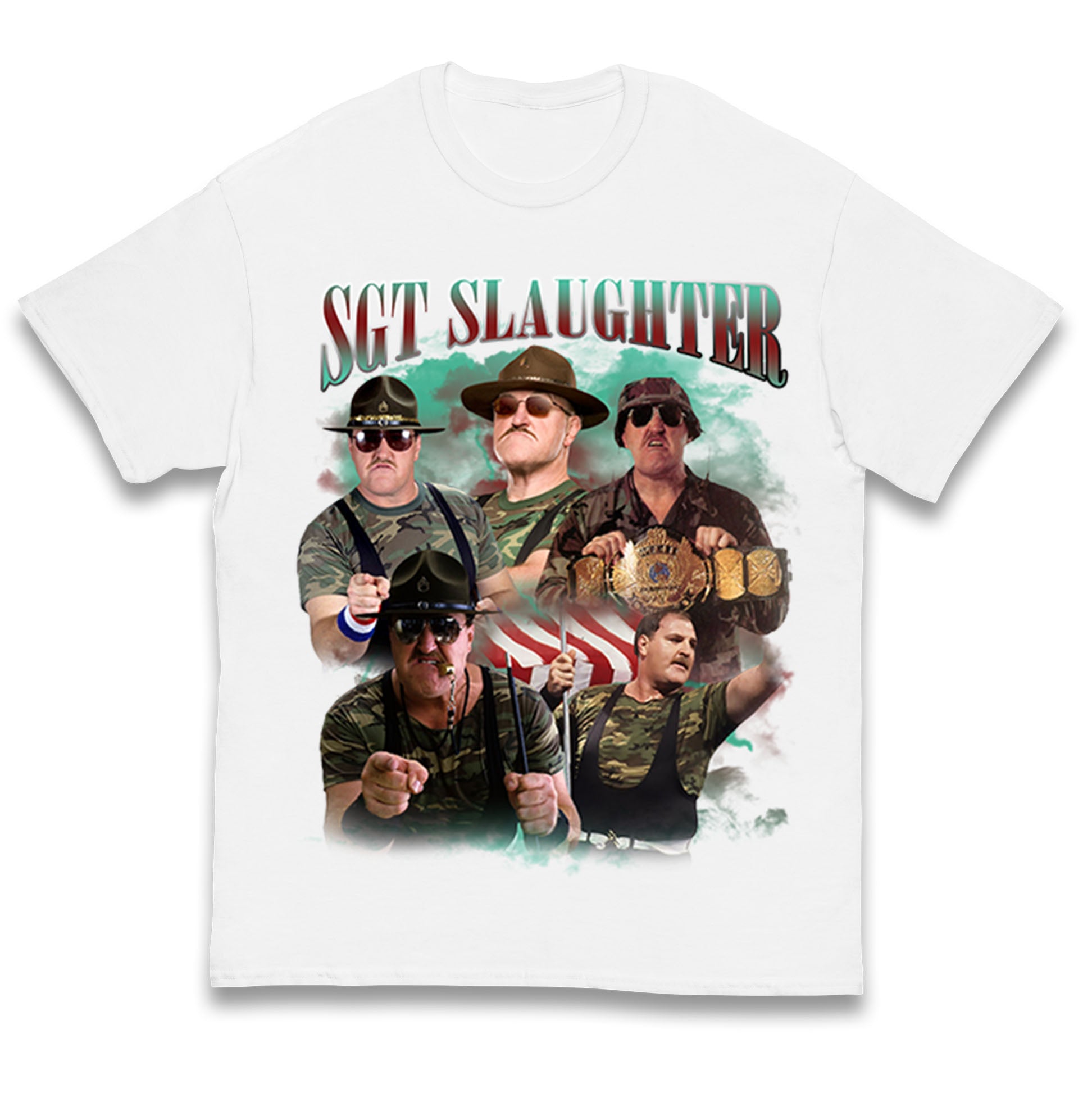 Sgt Slaughter Bootleg Kids T Shirt 130