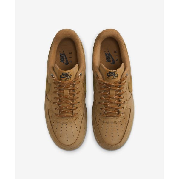 Nike Air Force 1 07 Keten Buğday Kadın Spor Ayakkabı Kahverengi Sakız-Açık-Kahverengi Siyah FZ7372-200