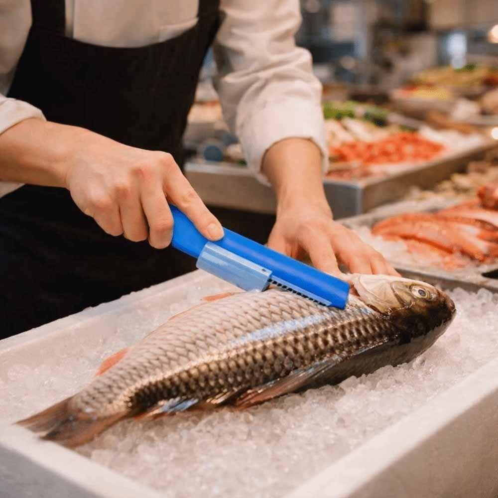 Raschietto Elettrico Portatile per Pesce Pulitore Efficiente per Pesce Raschietto Rimuovi Squame di Pesce Strumento per Frutti di Mare