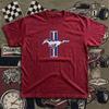 Retro Ford Mustang Graphic Tee Unisex Vintage Cotton T-Shirt