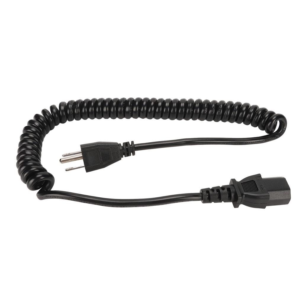 3 Prong AC Power Cord 18 AWG Copper Core 3 Pin Power Cable for TV Computer Printer Monitor   8.2ft