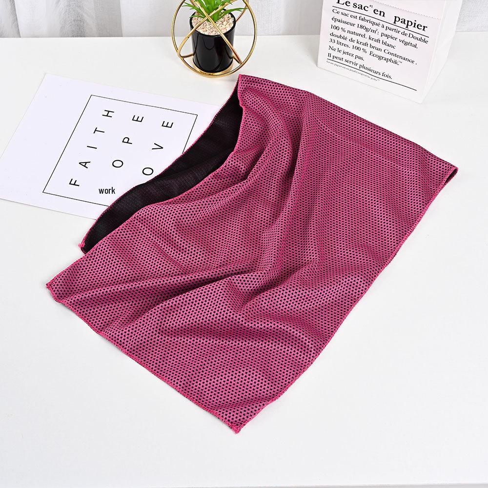 Quick-Dry Cooling Sports Towel - Sweat-Wicking, Detachable & Portable