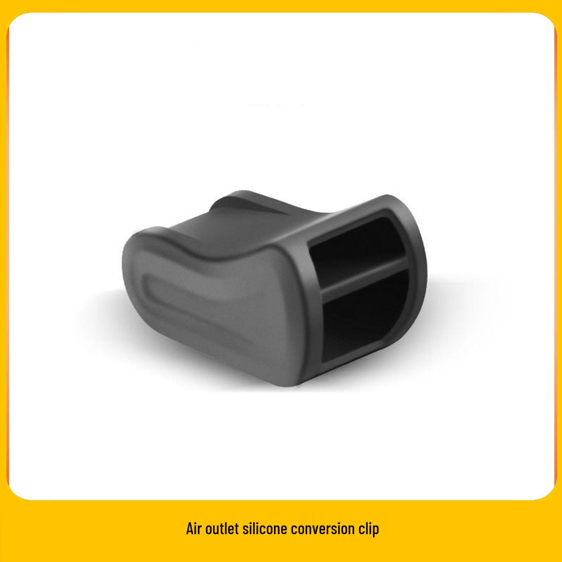 

Tesla Model Y/3 Ароматерапевтический зажим для воздуховода - Аксессуар для модификации интерьера Air Outlet Silicone Conversion Clip (1 piece)