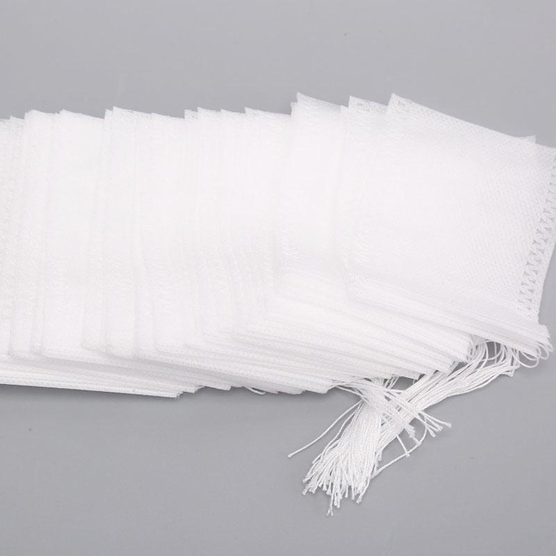 100Pcs Teabags Empty Scented Tea Bags Seal Filter Paper Herb Loose Tea Bolsas
