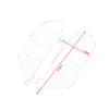 Motorcycle Rear Seat Fairing Cover Tail Side Fairing Cover For MT07 MT-07 2012-2017 Motorcycle Accessories