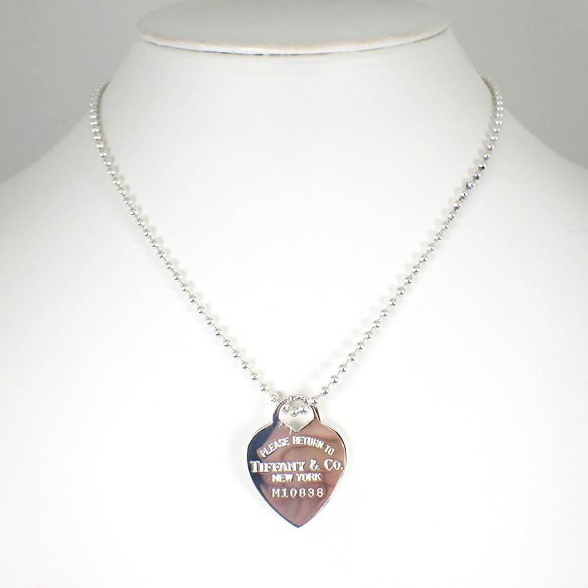 [Pre-owned] TIFFANY 925 Return to Tiffany Heart Pendant/Necklace/j87-2