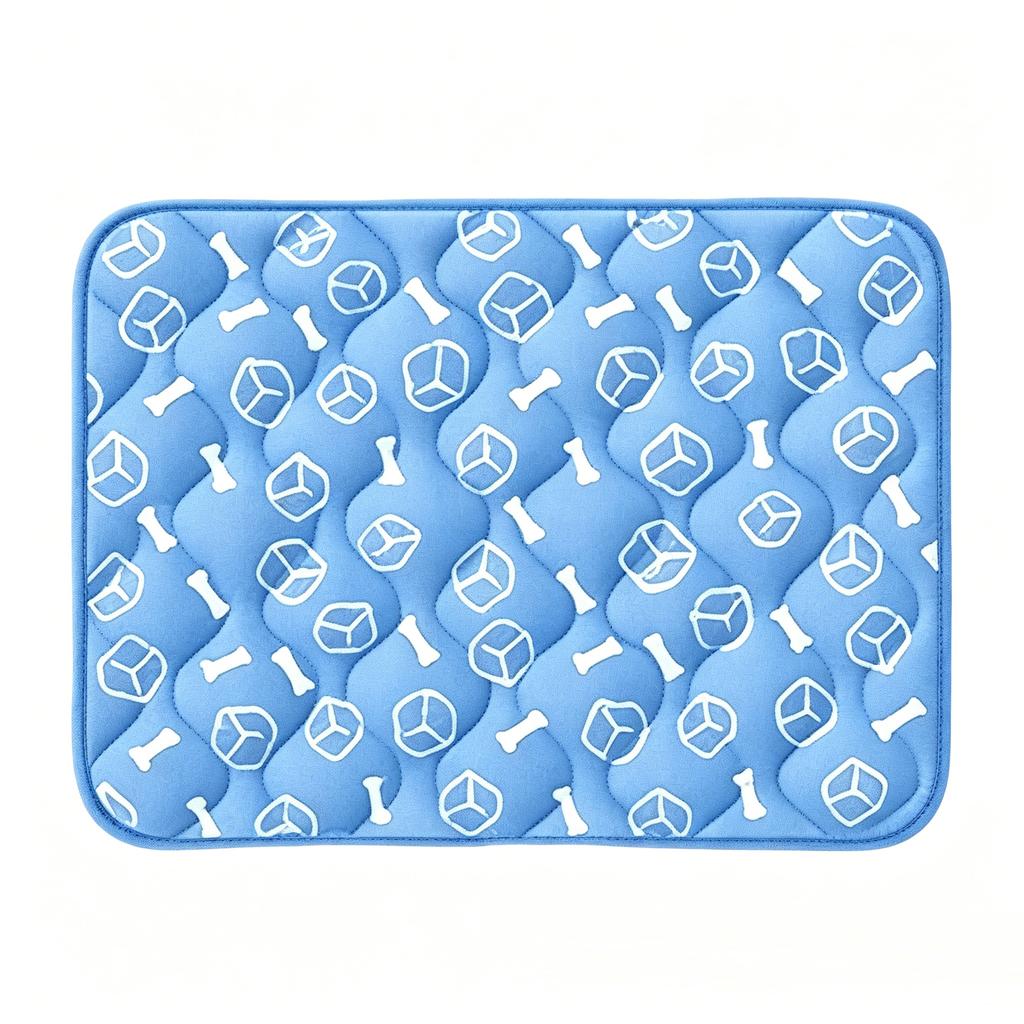 Pet Cooling Mat Summer Cooling Pad for Dogs and Cats Comfortable Cooling Floor Mat Heat Relief Ice Pad for Pets Portable and Durable