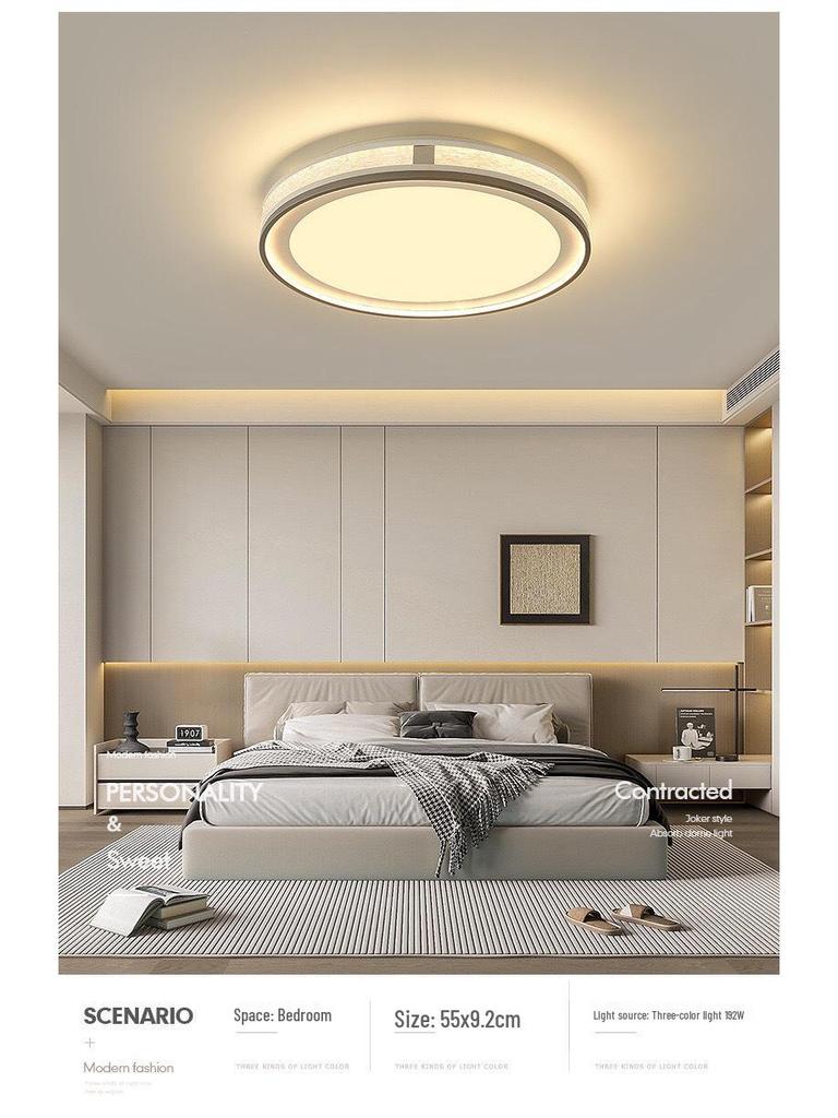 Modern Minimalist Luxury Ceiling Light for Bedroom and Study - Eye-Protecting Design