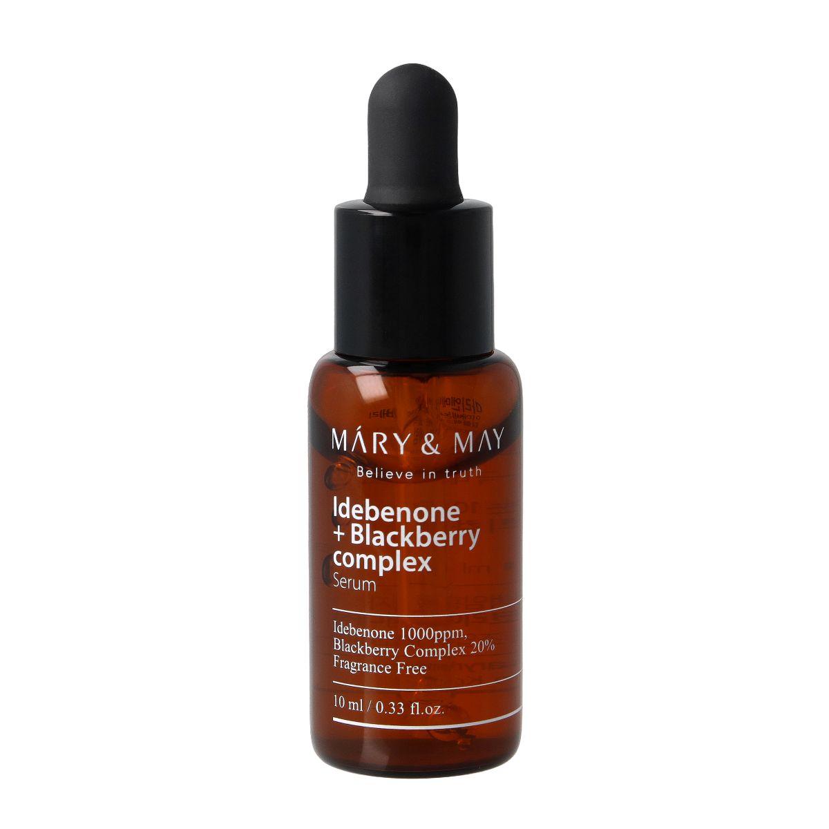 

Mary&May Idebenone+Blackberry Complex Serum 10 ml - Firming face serum MINI SIZE