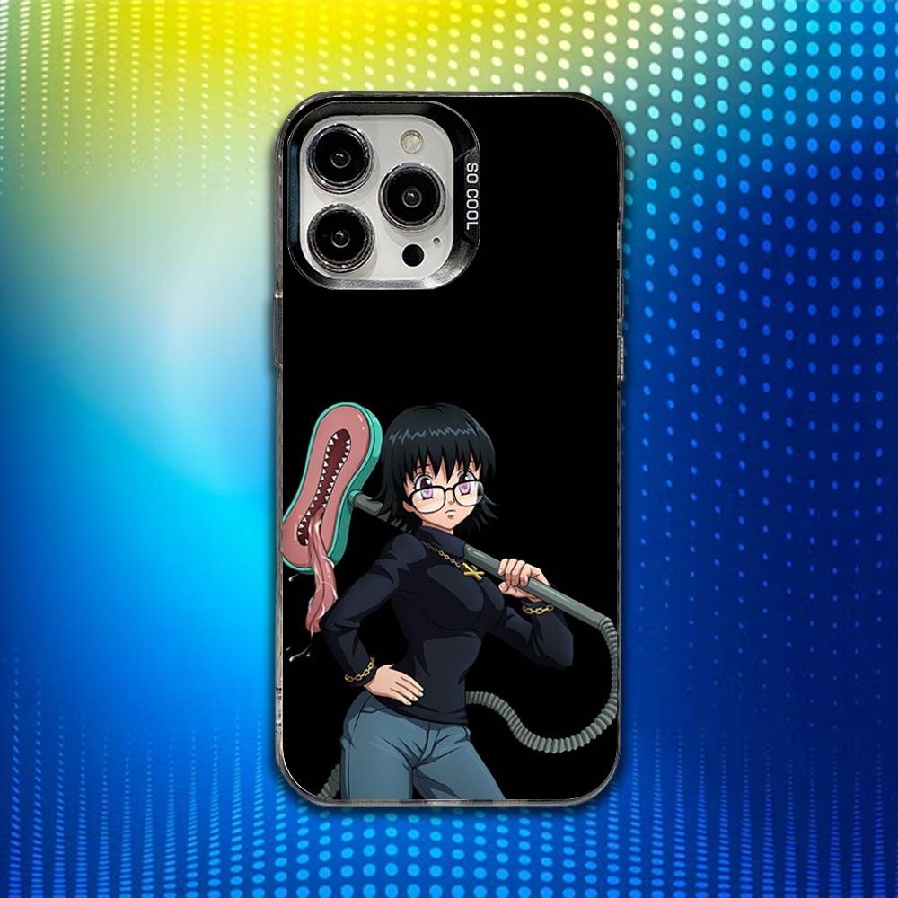 H-Hunter S-Shizuku Anime Phone Case For iPhone 16,15,14,13,12,11,Mini,Pro,SE,MAX White Matte Shockproof Cover