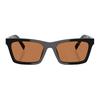Miu Miu Fashion Simple Atmospheric Square Sunglasses With Logo Women sunglasses Black SMUA05SF-16K10I55
