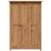 VidaXL Kleiderschrank 3-Türig 118×50×171,5 cm Kiefer Panama Serie