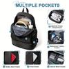 Multi-Color College Student Backpack Wet Dry Separation Students School Bags  Unisex