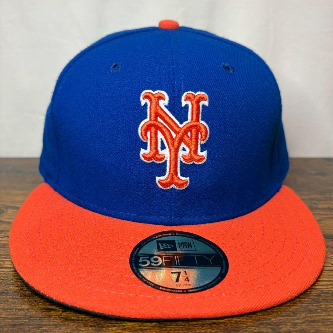 

[USED] G61 New Era 59fifty NY Mets Made in USA Vintage 1460