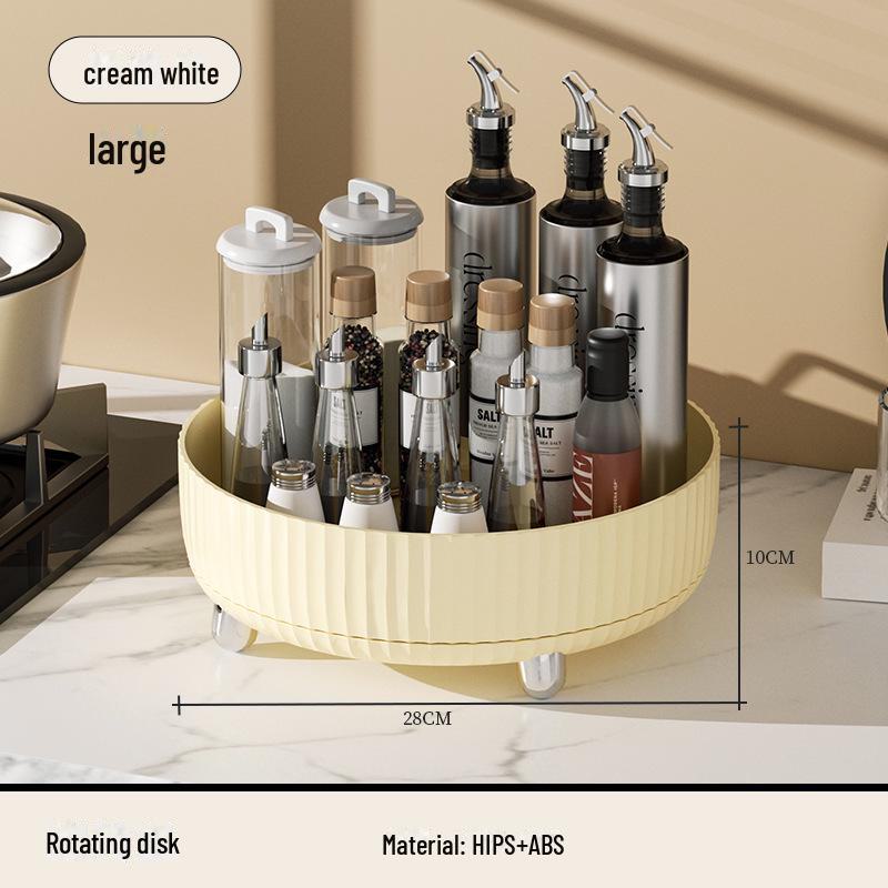 Luxury Rotating Kitchen Spice Organizer Tray