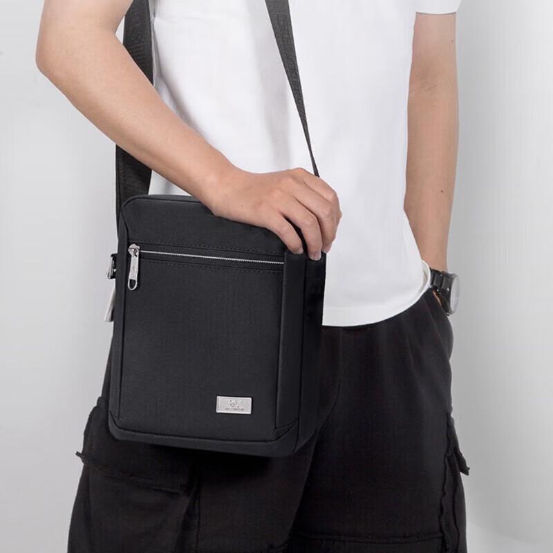 SEPTWOLVES Men's Casual Oxford Crossbody Shoulder Bag