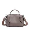 Women's Genuine Leather Bag Simple High Quality Tote Bag Small Vintage Bost Handbag Female Shoulder Crossbody Bag