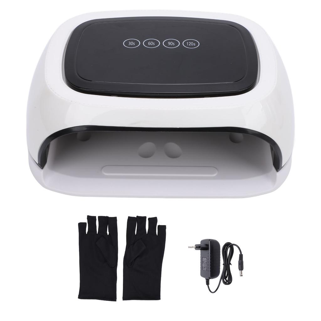 Gel Nail Light 108W 42pcs Lamp Chips 4 Timers Infrared Intelligent Sensor Nail Gel Curing Dryer for