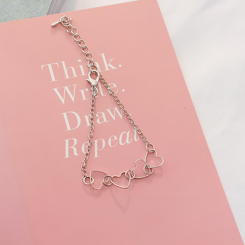 

Простая Личность Любовь Браслет Свежий Сладкий Выдолбленные из Персик Сердце Другу Браслет Орнаменты