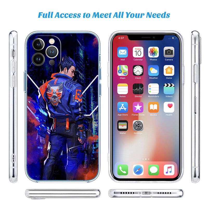RT31 V-VALORANT Case for Motorola E7 G6 G7 G8 G9 Plus Power Play G10 G20 G04 E30 E40 E22 E20 E13 E15 G22 G23 G05 G75 G35 G55