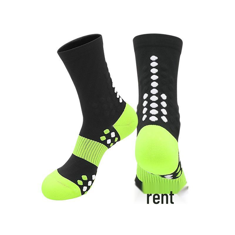 Unisex Skarpety do połowy łydki do jazdy na rowerze i biegania: Oddychający, Szybkoschnący, Odporny na ścieranie, Pochłaniający pot, Idealny na Jesień/Zimę i Maratony.