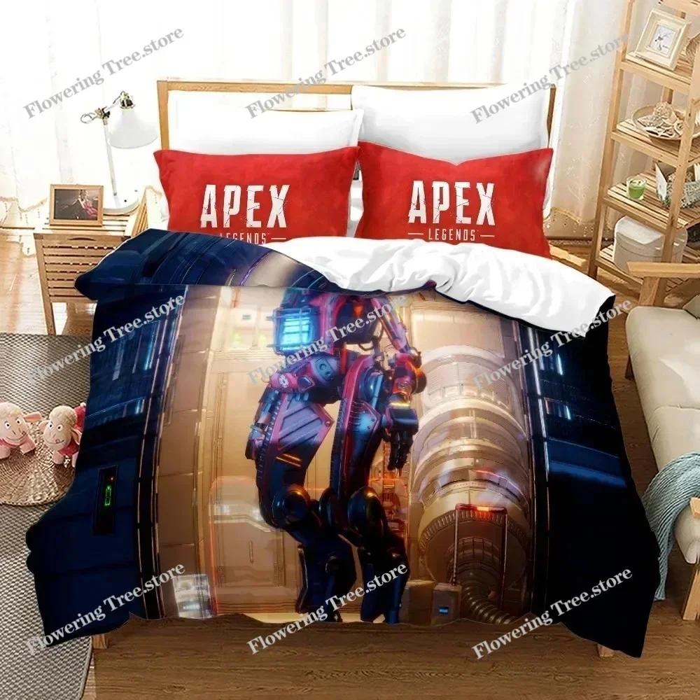 APEX Legends Bedding Set Single Twin Full Queen King Size shooting game Bed Set Aldult Boys Bedroom Duvetcover Sets 3D Print029