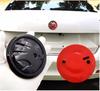 WUM1 1pcs for SKODA 90mm 80mm 100mm Car Front Grille Head Hood Bonnet Emblem Rear Tail Bumper Trunk Sticker Badge Styling Accessories