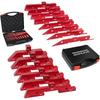 14PCS Saw Setup Blocks Woodworking Adjustable Height Gauge Set Ruler Measuring Table Saw Cushion Block Tool Accessories