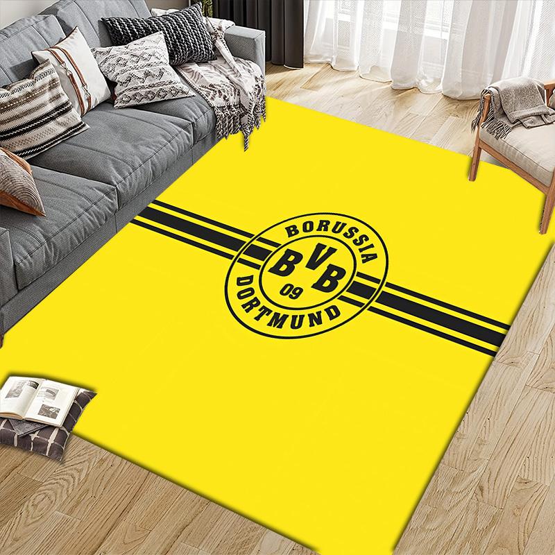 BVB092 Flannel Pattern Square Carpet,Area Rug,Carpet Rug for Living Room Bedroom Sofa Playroom Decor,Non-slip Floor Mat