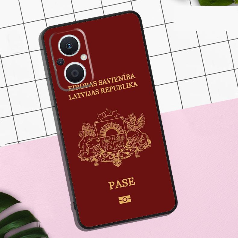 Latvia Flag Case For OPPO Reno 13F 12F 11F 8T 7 8 10 11 12 13 Pro OPPO Find X8 X6 Pro X3 X5 Lite Cover