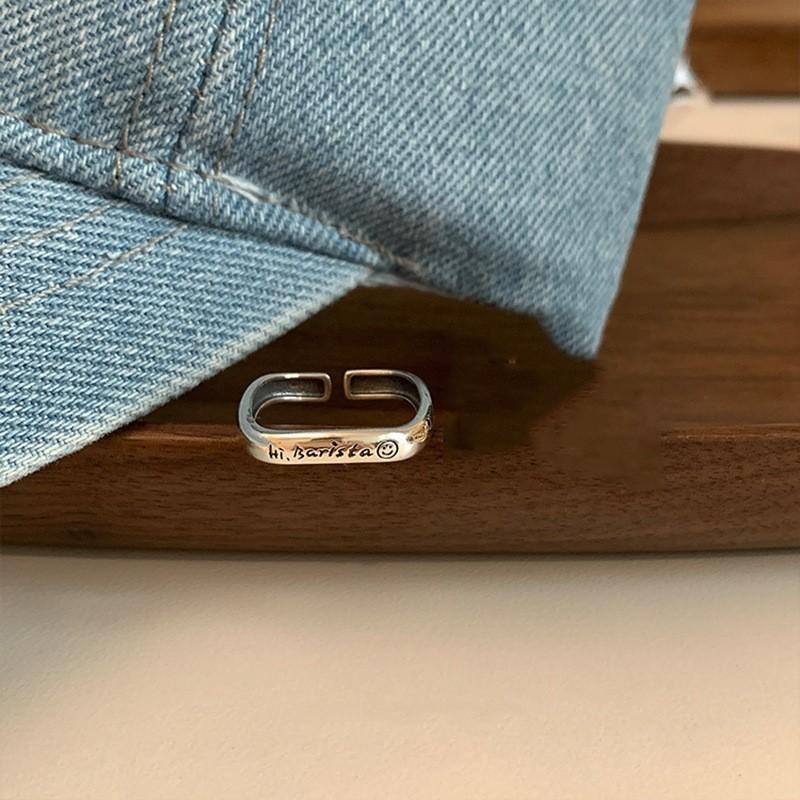 Sterling 925 Chic Silver Ring With Sparkly Zirconia Stones For Unique Womens Accessories