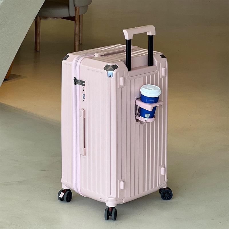 Anti-Fall Aluminum Frame Luggage Trolley with Large Capacity & Combo Lock