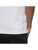 Adidas Tech Badge of Sport Short Sleeve White Size T-Shirt, LOO46, Men's, (HE9939), J/M