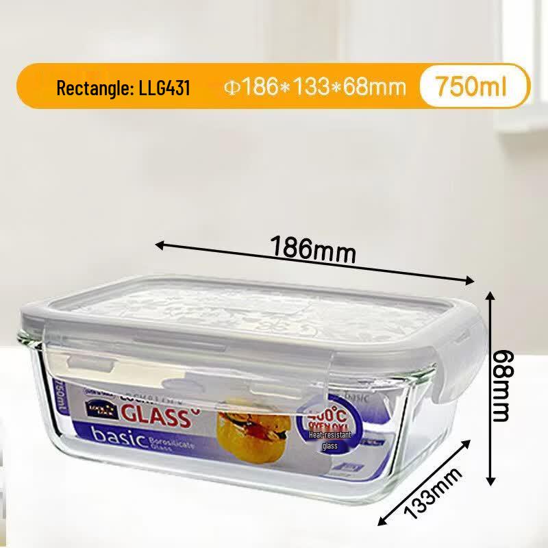 LOCKLOCK Borosilicate Glass Food Container