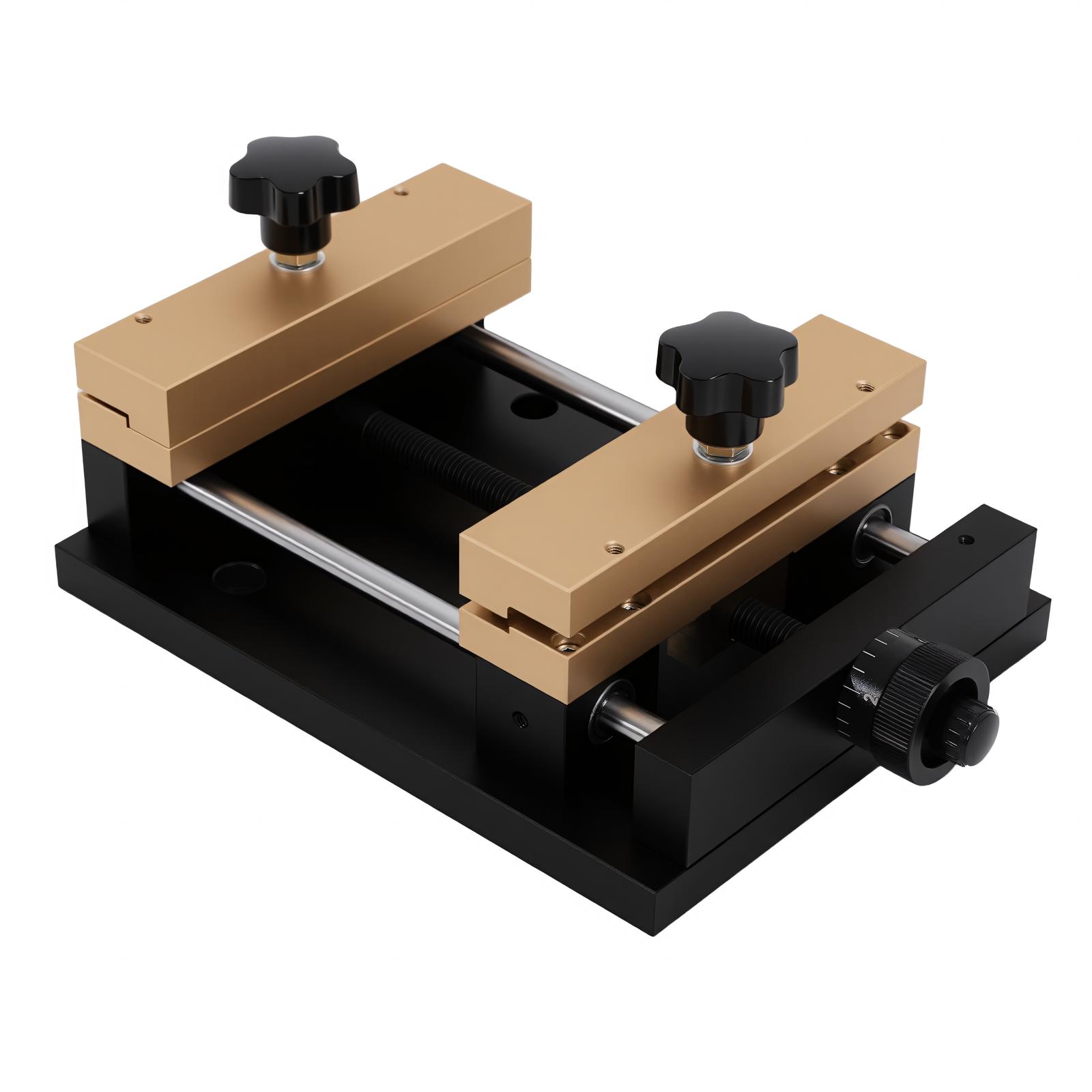 

Marking Machine Fixture,Metal Sheet Cutting Holder Table,Adjustable Aluminum Alloy Tool for Laser Cutting, 4.72in Clamping Range Other