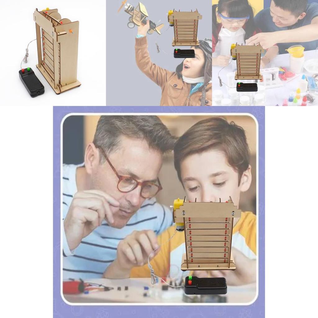 Grundlagen-Wissenschaftsexperimentierkasten DIY Elektrisches Rolltor Kleine Produktion Pädagogisch Klein Handgemacht Dampf Pädagogische Ausrüstung Fabrik