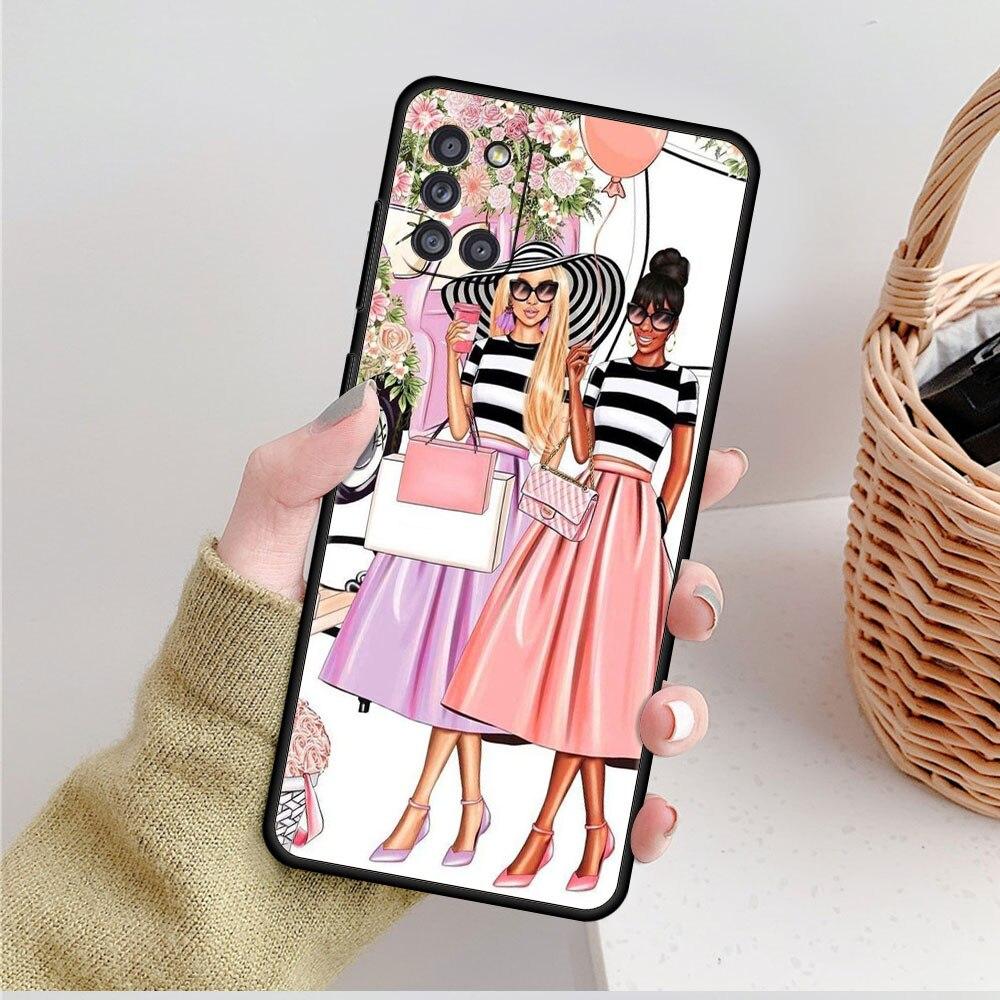 

Чехол Cell Fundas для женщин и девочек, супер мама и ребенок, чехол для Samsung A12 A71 A52 A72 A32 4G A02s A31 A41 A21s A51 A22 A52s 5G A13 A23 A73 Samsung A02s