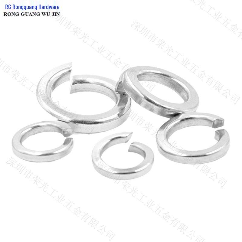 Stainless Steel Elastic Spring Washer, M1.6-M36, 304/316