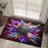 AC Milan Design Crystal Velvet Carpet Cozy Non?Slip Printed Rug For Bedroom Living Room Entrance