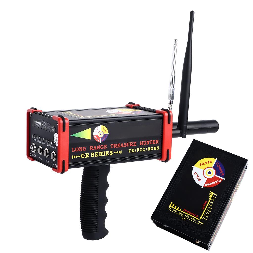 3D Metal Detector 25m Depth 990M Range High Accuracy Underground Metal Scanner for Copper Silver Gold