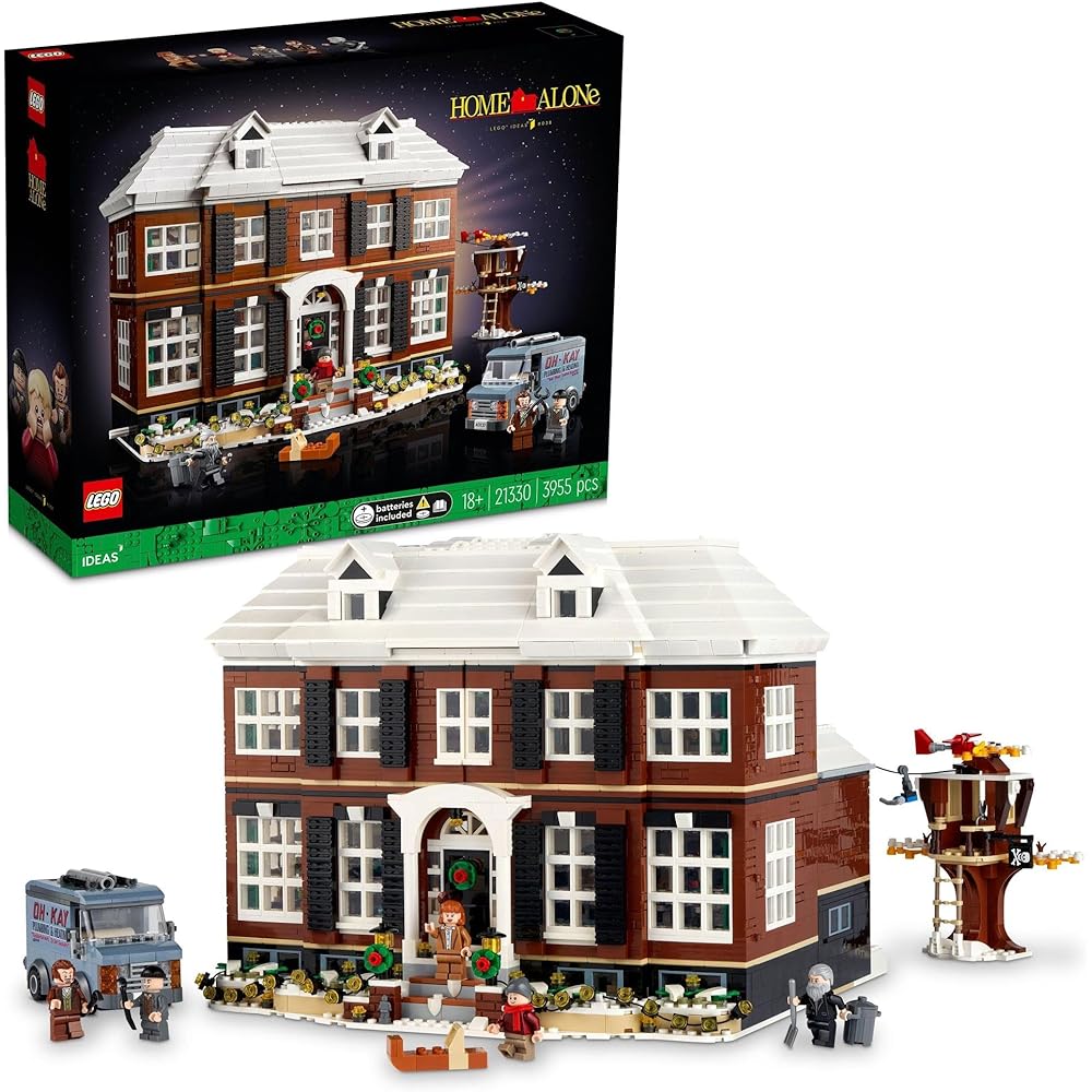 

LEGO Ideas Home Alone Building Set 21330 Toy for Adults and Kids Gift for Birthdays and Special Occasions