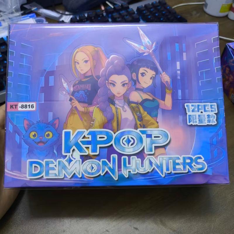 8 Stück KPop Dämonenjäger Blind Box Spielzeug Anime Tiger Rumi Mira Zoey Actionfigur Weiche Figur Modell Sammlung Kinder Weihnachtsgeschenk